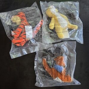WINNIE THE POOH VINTAGE 2001/02 McDONALD'S Happy Meal Toys SEALED #3 #4 #6
